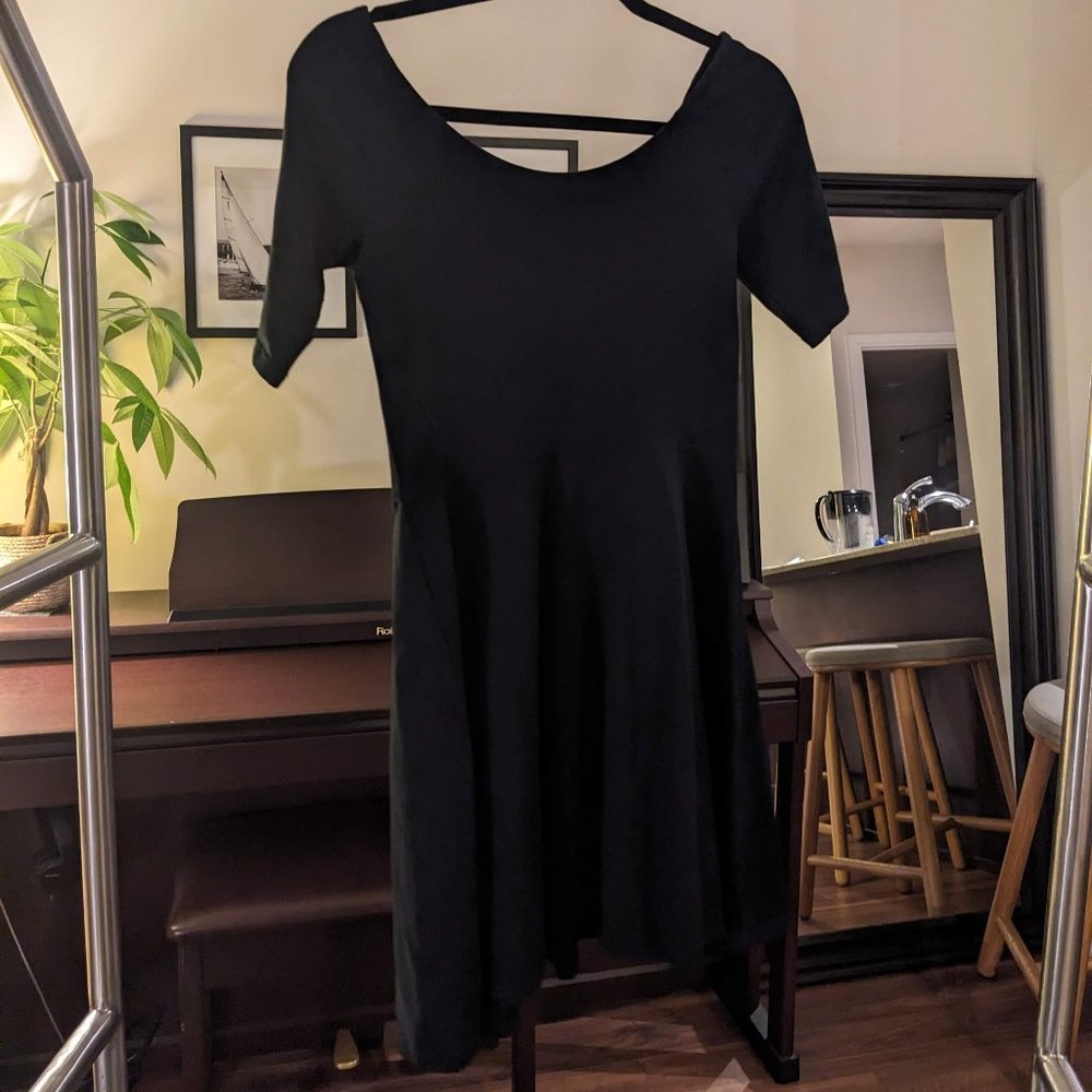 TALULA ARITIZA Black Skater Dress (Size M)